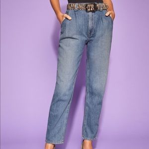 Reformation pleated jeans
